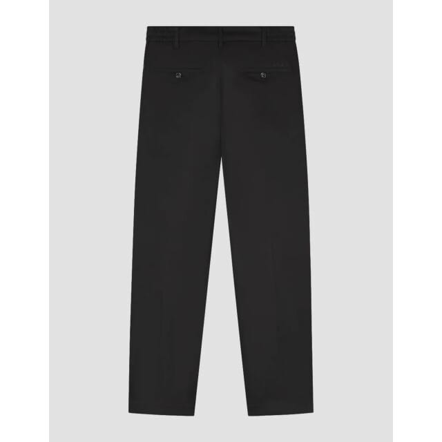 Olaf Regulart Pleated Pant Pantalons Zwart M230402