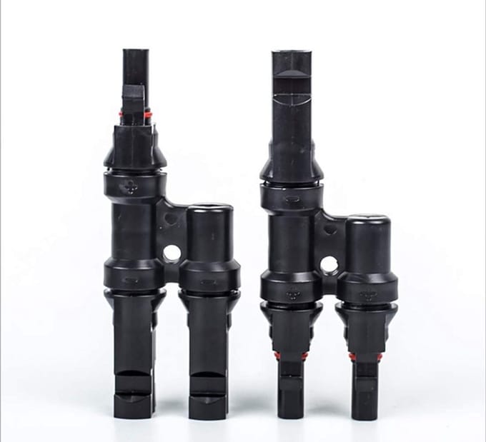 MC4 Zonnepaneel Y-Kabel Splitterstekker M/V Parallelle Koppeling