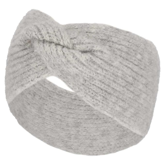 Haarband dames - Ribbed - One Size - Licht Grijs