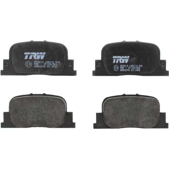 Remblokset TRW GDB3278, achter