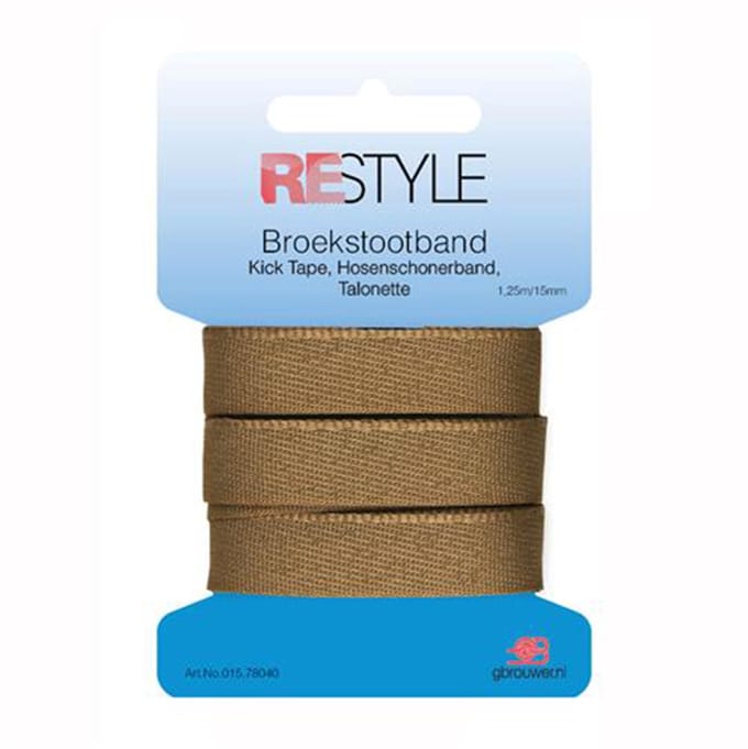 Restyle Broekstootband 1,25 meter 15 mm kleur 886