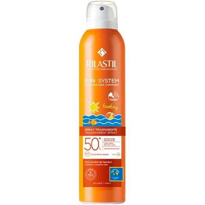 Rilastil Sun System Bébé Spray Transparent Protection Très Haute Spf 50+ 200 ml