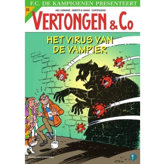 Het Virus Van De Vampier - Vertongen En C° - Hec Leemans