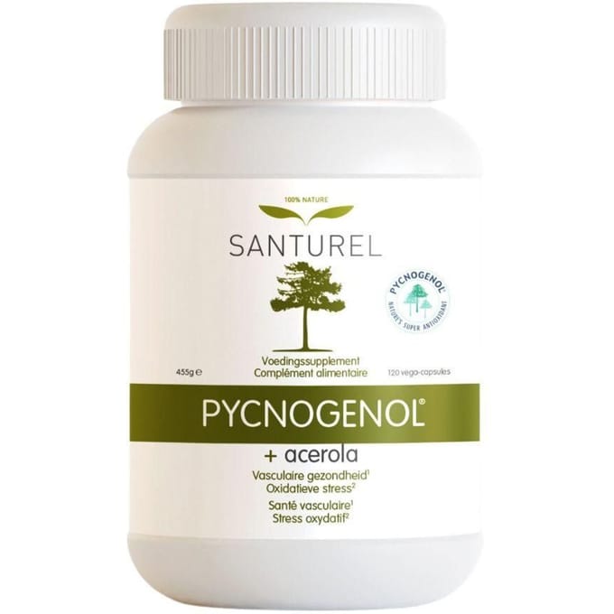 Santurel Pycnogenol® 100 mg + Acerola - Goede Bloedcirculatie & Doorbloeding