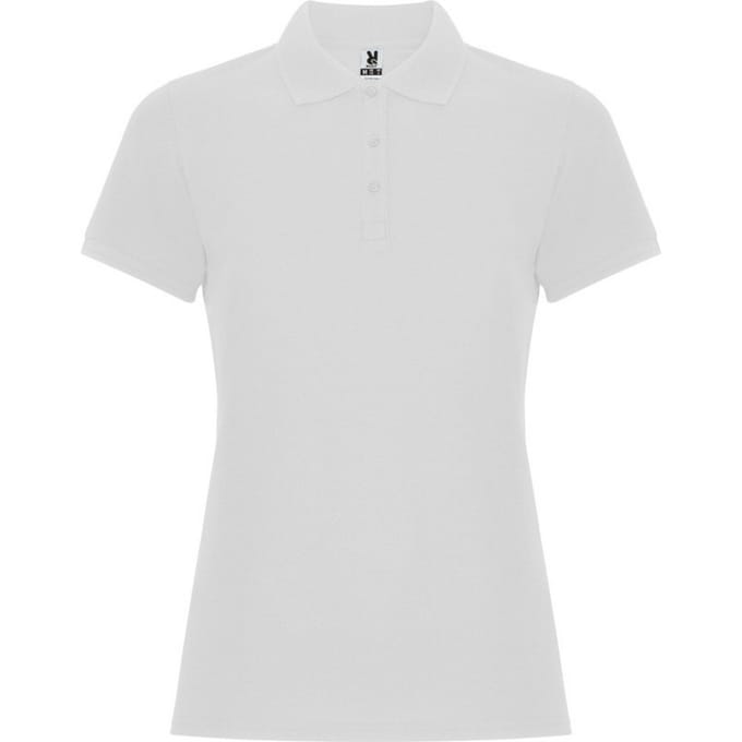 Roly Dames/Dames Pegaso Premium Poloshirt (Wit)