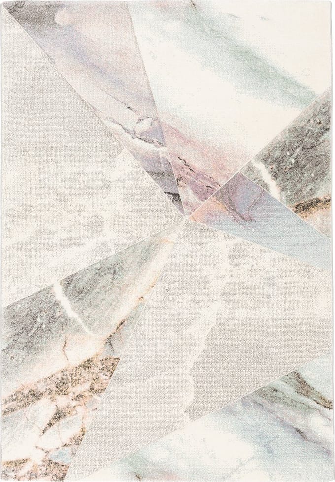 Pergamon Vloerkleed Designer Maui pastel marmer look trend