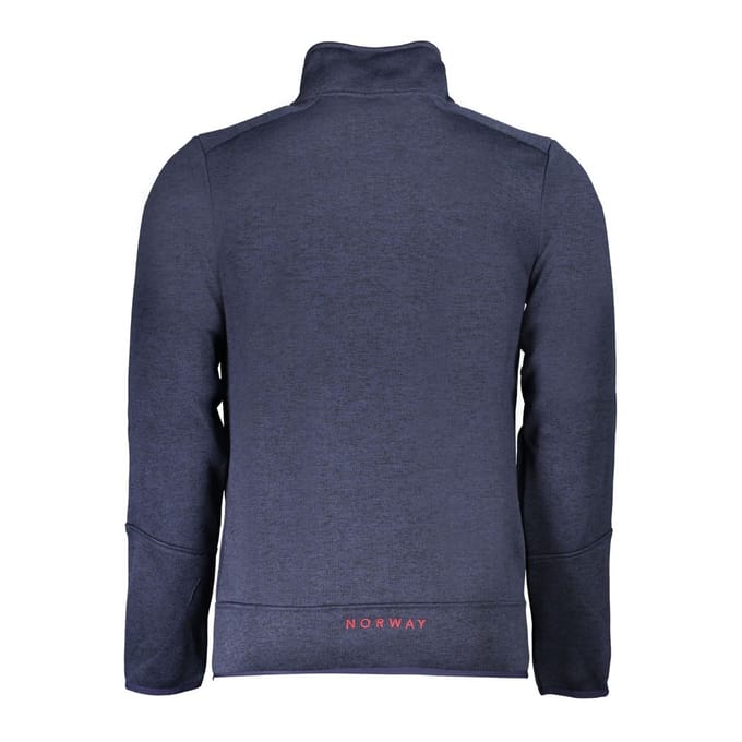 Noorwegen 1963 Blu Polyester Heren Sweatshirt