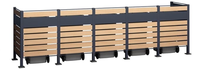 Westmann - WMJGBF03-4S-120-W-5 - Afvalemmerbox