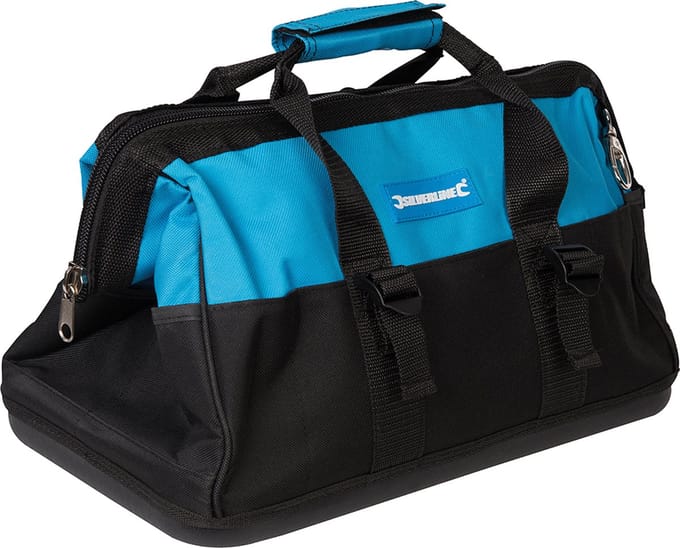Silverline Gereedschapstas - versterkt nylon - grote opening - 40 x 20 x 30 cm