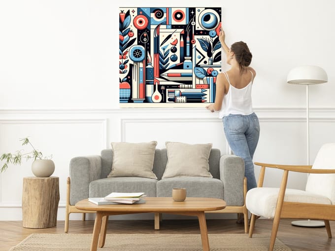 Kunstprint | Wanddecoratie | Dibond | 30 × 30 cm