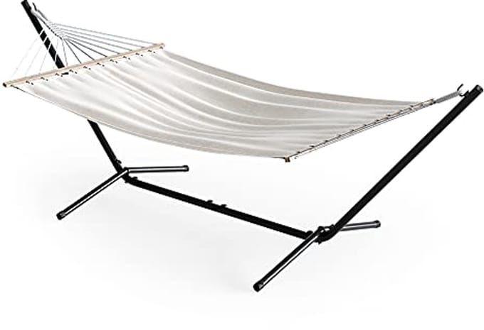 OK-Living Hangmat, Wit, 190 x 120 cm Metalen frame