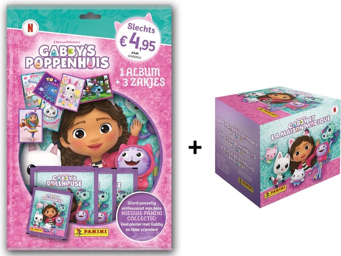 Gabby's Poppenhuis Sticker Collection - Promo Pack Panini
