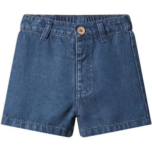 LUPILU Korte baby broek (Donkerblauw, 86/92)