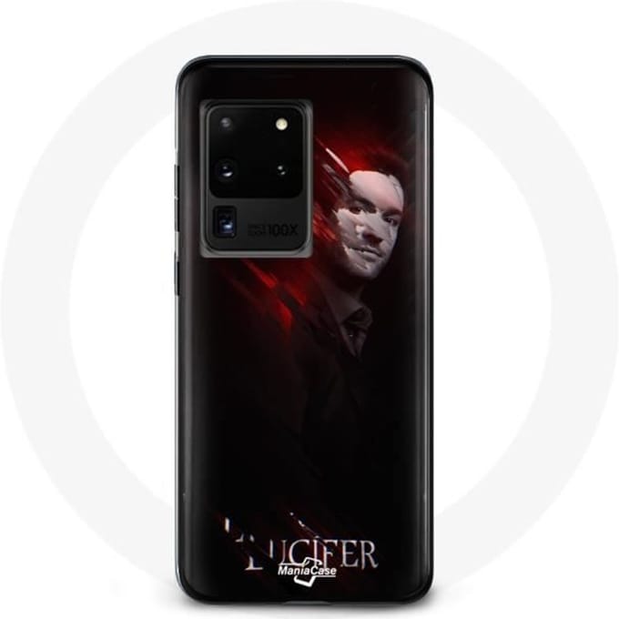Coque - Lucifer - Samsung Galaxy S20 Ultra - Noir - Rigide - Protection noir