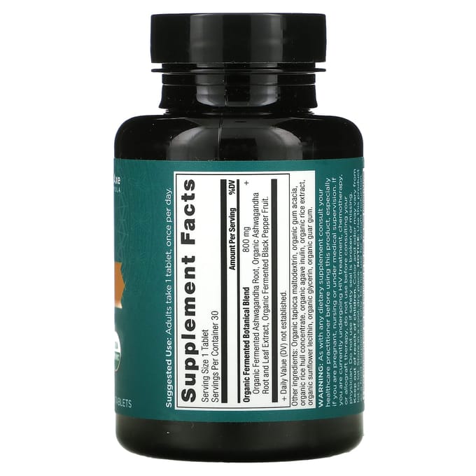 Ancient Nutrition, Ashwagandha, 30 comprimés