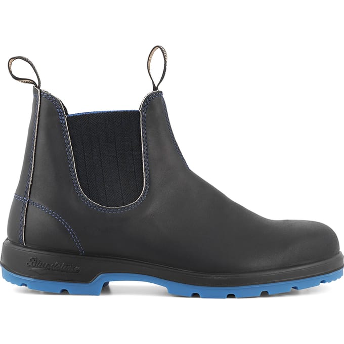 Blundstone #2343 Zwart/Blauwe Chelsea-laars