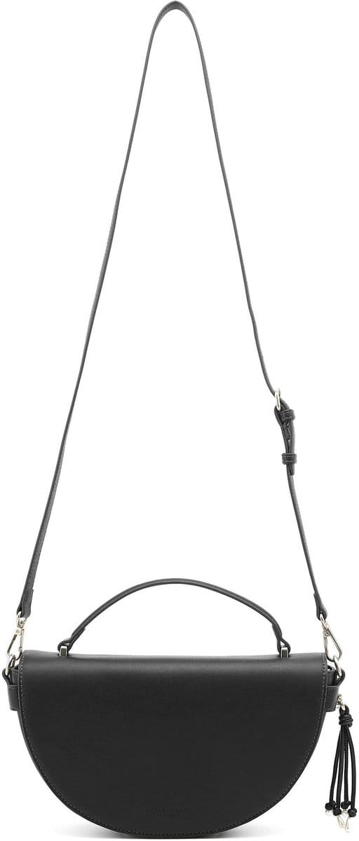 SEIDENFELT MANUFAKTUR schoudertas Sandve Saddle Bag Black zwart