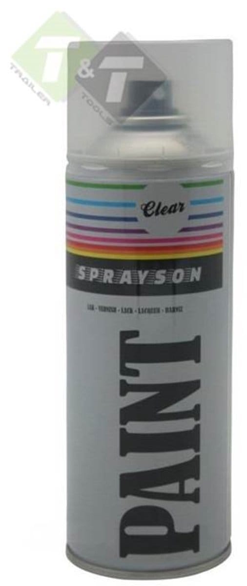 Sprayson Blanke lak, Spuitbus 400 ml, Lak