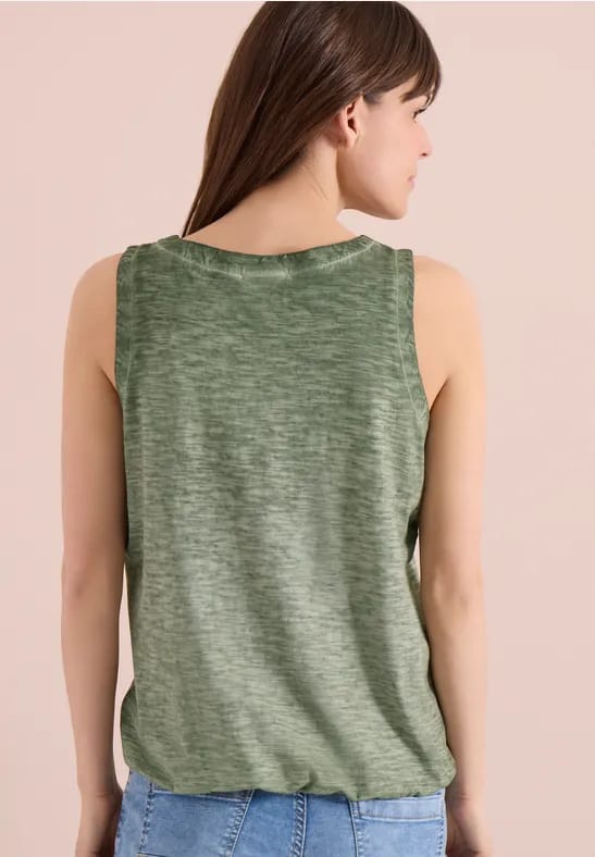 Gekleurde jersey top