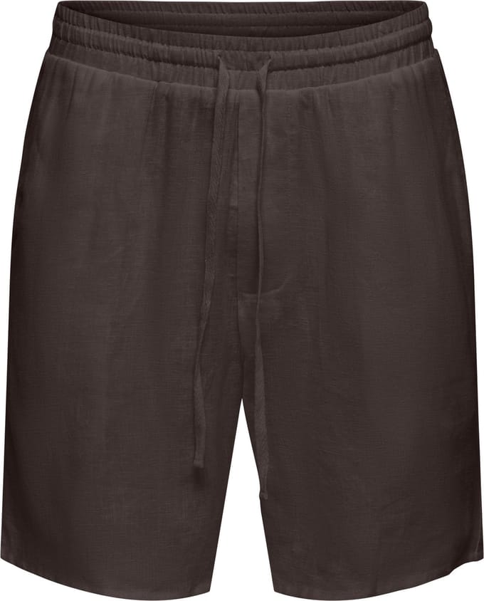 ONLY&SONS - ONSLAURENCE LINEN BLEND SHORTS NOOS - Heren - Bermuda shorts