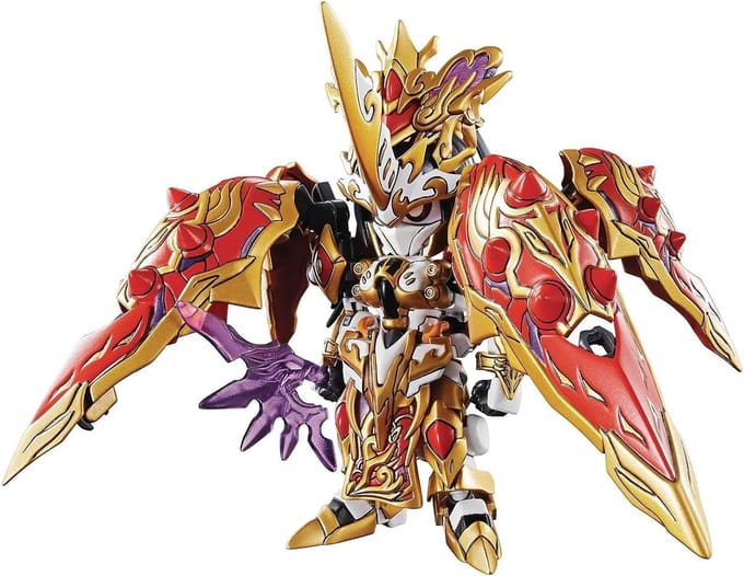 Maquette Gundam Sangoku Soketsuden Diao Chan Kshatriya Gunpla - 8 cm