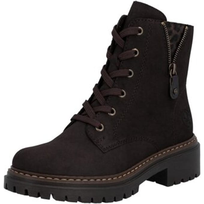 Rieker Veterboots - Dames - Bruin - Maat:36
