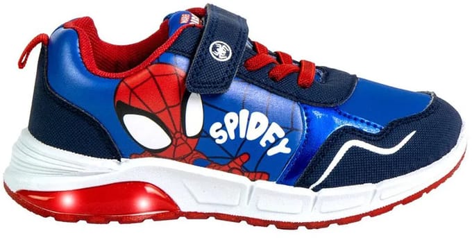 Cerda Group Pvc Sole With Lights Spidey Schoenen Blauw EU 30 Jongen