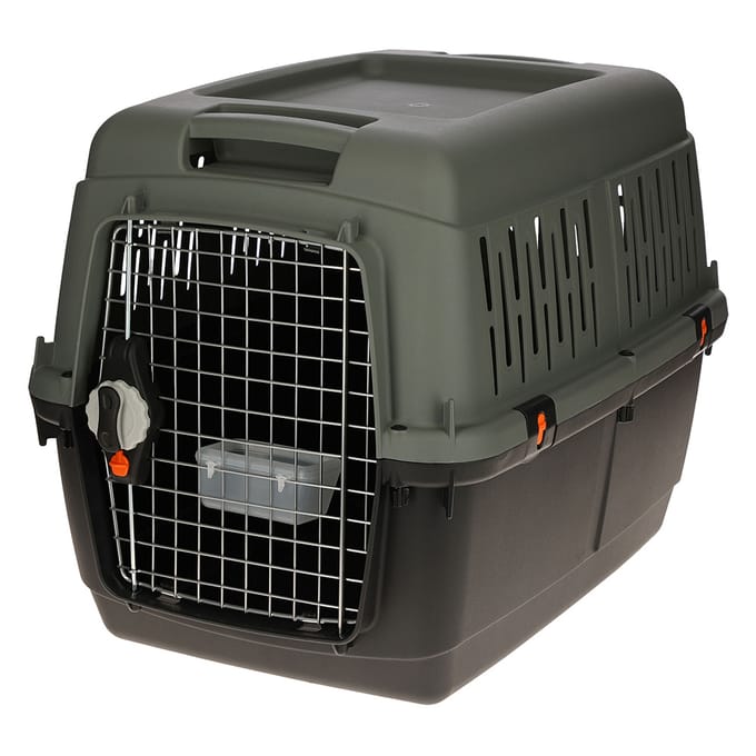 Transportbox - KERBL - Eco - Grijs/groen - 81 × 60 × 61,5 cm