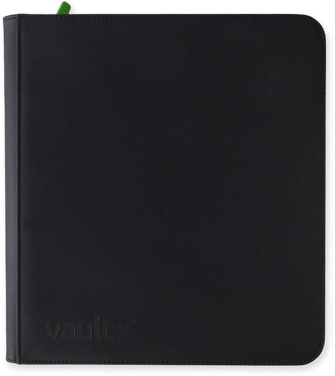Vault X 12-Pocket Exo-Tec® Zip Binder XL - Verzamelmap - 624 Kaarten/Zwart