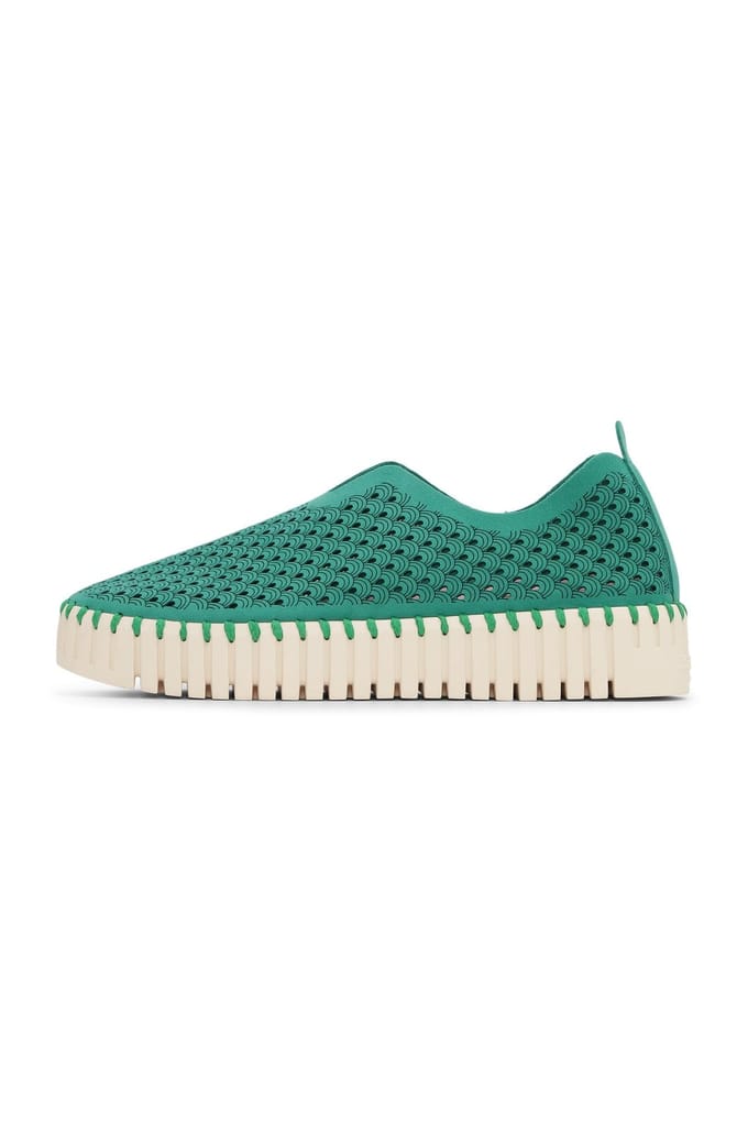 Ilse Jacobsen Tulip3373 Spruce Pearled Ivory Maat: 39 | Instappers Outlet | Dames | Groen