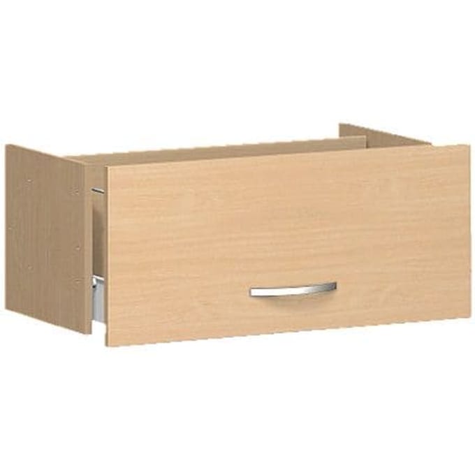 Hangmappenlade ALICANTE, B 800 x D 400 x H 384 mm, beukenpatroon