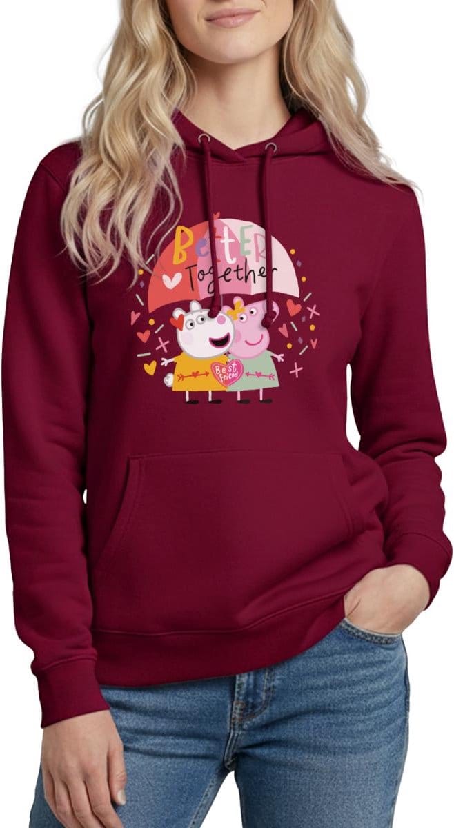 Peppa Pig En Suzy Sheep Better Together Hoodie Dames