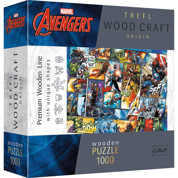 Marvel houten puzzel