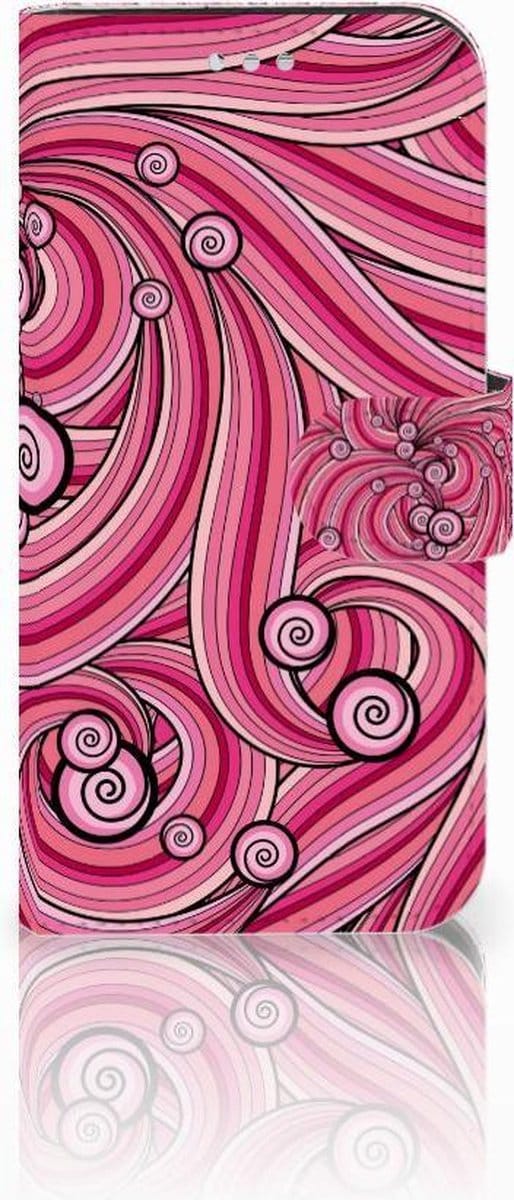 Samsung Galaxy S7 Hoesje Swirl Pink