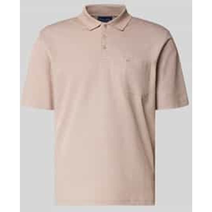 Regular fit Poloshirt met borstzak