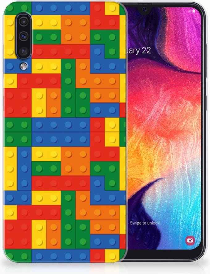 Samsung Galaxy A50 TPU bumper Blokken