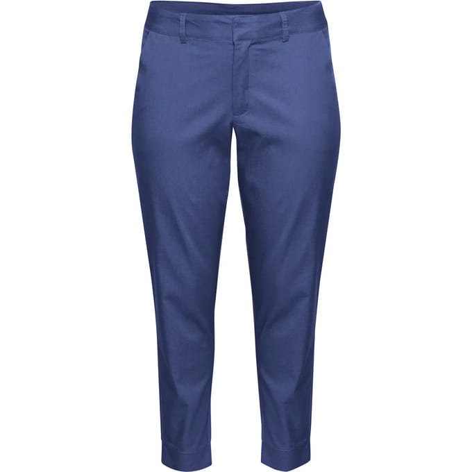 Damesbroek 7/8 chino KAFFE Curve Leana
