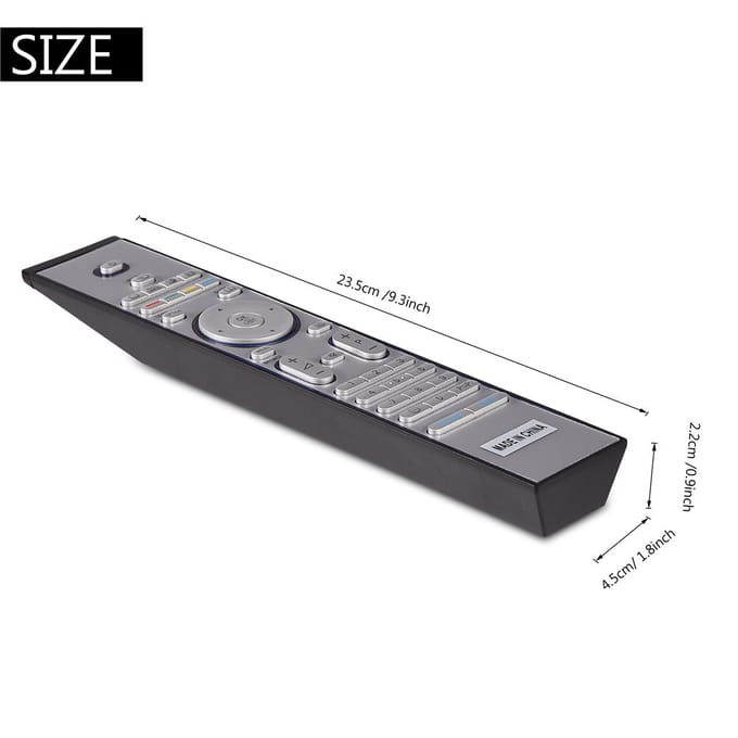 Afstandsbediening Vervanging voor Philips RC4401 RC4401 RC4404 RC4420 RC4703 RC4725RC4729 TV black