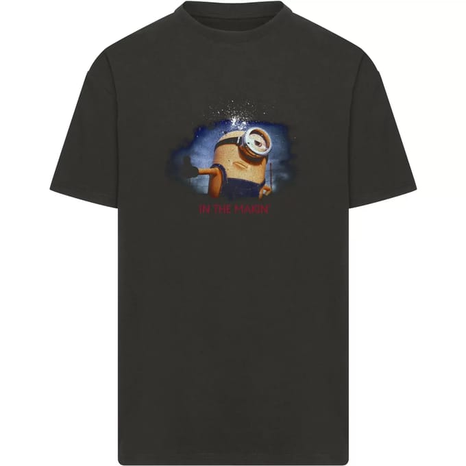 Oversized T-shirt Merchcode Minions in the makin Heavy