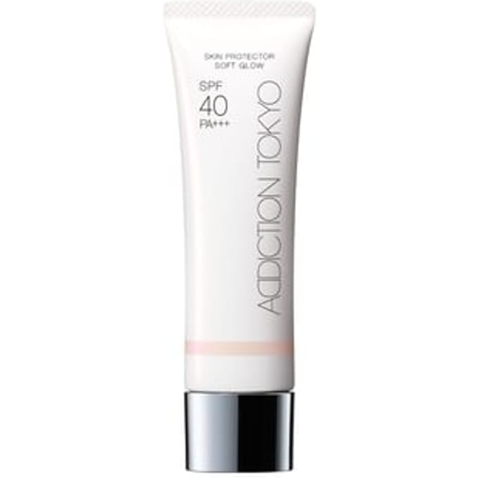 ADDICTION - Skin Protector Soft Glow SPF 40 PA+++ 002 Nudy Apricot