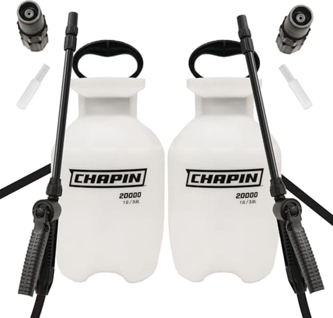 3,5 liter Sproeiers Set van 2 voor Tuin en Gazon