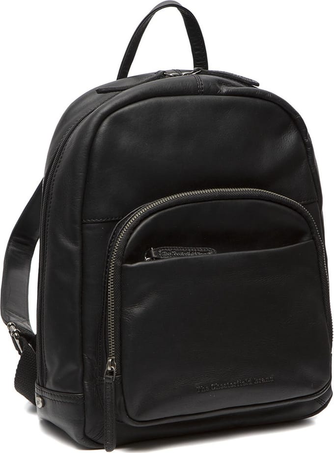 The Chesterfield Brand Rugzak Santana Backpack Black Zwart