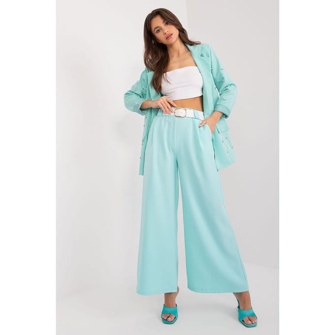 Urban Chic Flow Pants - Aqua Grün / Einheitsgröße