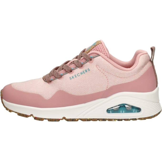 Skechers Uno - Pla-Knit Sneakers Laag - Roze