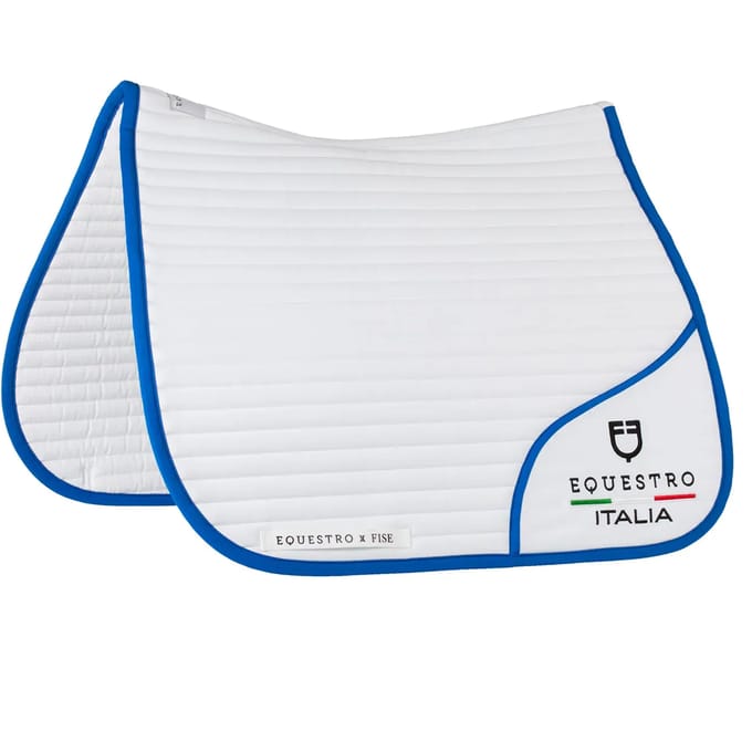 Technisch stoffen dressuurzadelpad Equestro X Fise