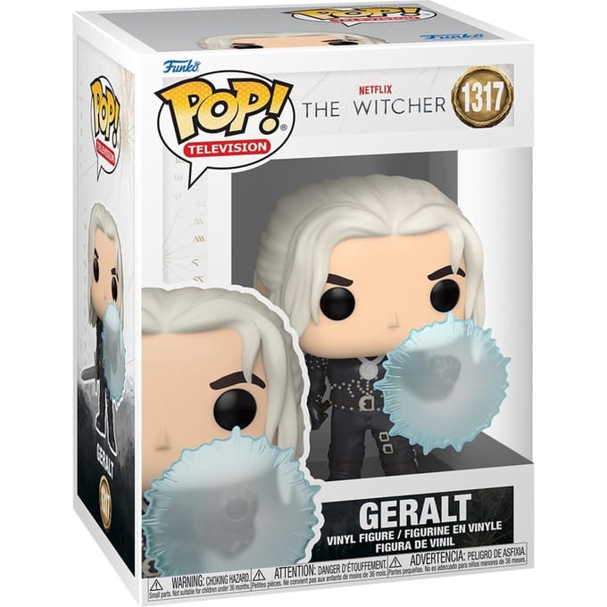 Funko Pop #1317 Funko Pop! The Witcher (2019) - Geralt with Shield