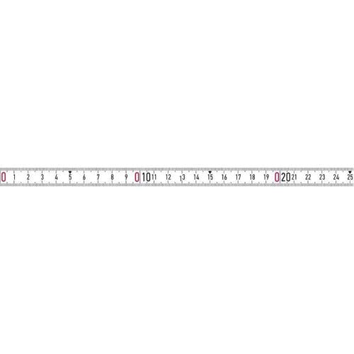 BMI 357004002LNR-SK Meetlint 2 m Staal