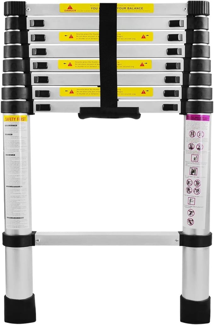 Telescoopladder - Uitschuifbare Ladder - werkladder