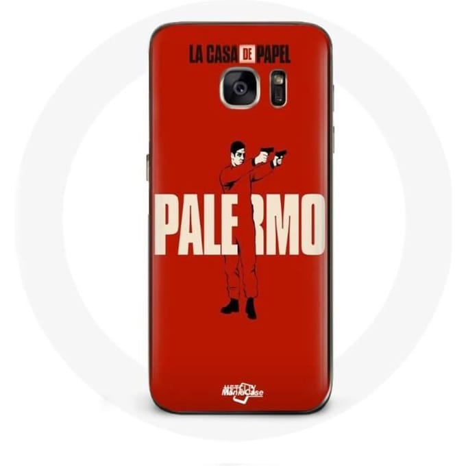 Coque - La casa de papel - Samsung Galaxy S7 - Rouge - Souple - Protection
