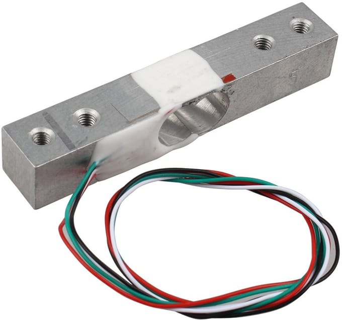Dailygoody - Draagbare Weegsensor - Elektronische Gewichtssensor 5KG - Voor Arduino en Raspberry Pi - Zwart - DIY Projecten - Precisie Meting - C